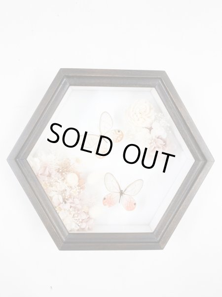 画像2: プリザーブドボックス（六角箱）UVフィルム貼り (2)